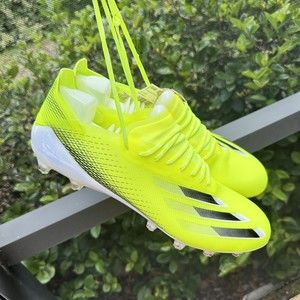 MEN'S Adidas X Ghosted.1 AG Solar Yellow Soccer Cleats Shoes FY0957
